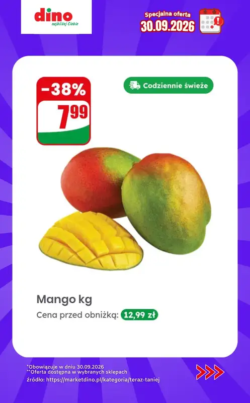 Dino - gazetka promocyjna Specjalna oferta na 30.09.2026 - promocje spoza gazetki od środy 30.09 do środy 30.09 - strona 5