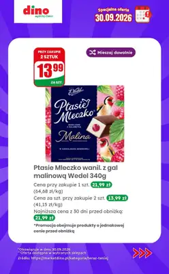 Dino - gazetka promocyjna Specjalna oferta na 30.09.2026 - promocje spoza gazetki od środy 30.09 do środy 30.09 - strona 4
