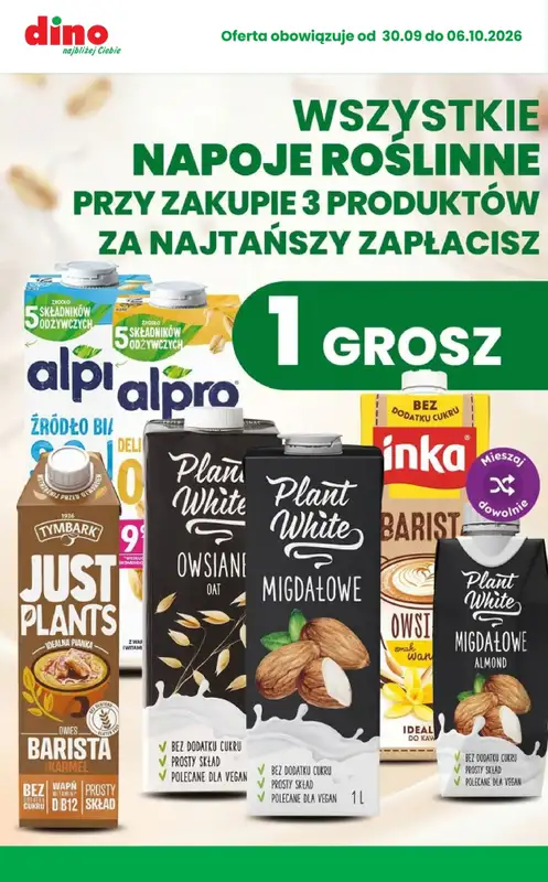 Dino - gazetka promocyjna MEGA promocje! od środy 30.09 do wtorku 06.10 - strona 6