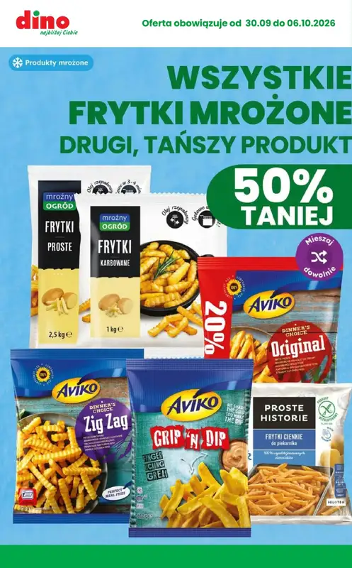 Dino - gazetka promocyjna MEGA promocje! od środy 30.09 do wtorku 06.10 - strona 3