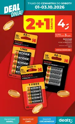 Dealz - gazetka promocyjna Deal dnia! od czwartku 01.10 do środy 07.10 - strona 4