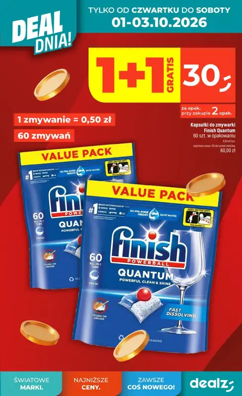 Dealz - gazetka promocyjna Deal dnia! od czwartku 01.10 do środy 07.10 - strona 5