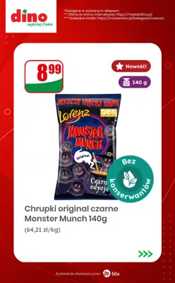 Dino - gazetka promocyjna Nowości w Dino! od środy 30.09 