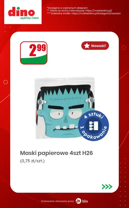 Dino - gazetka promocyjna Nowości w Dino! od środy 30.09  - strona 9
