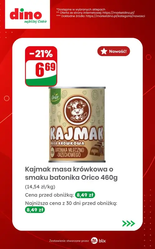 Dino - gazetka promocyjna Nowości w Dino! od środy 30.09  - strona 6