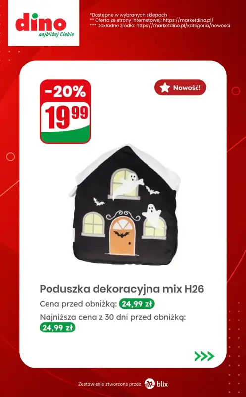 Dino - gazetka promocyjna Nowości w Dino! od środy 30.09  - strona 8