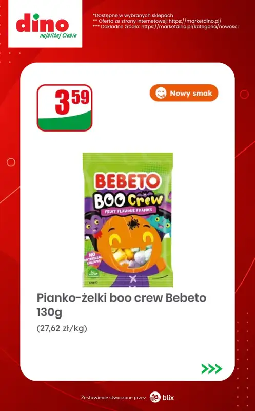Dino - gazetka promocyjna Nowości w Dino! od środy 30.09  - strona 5