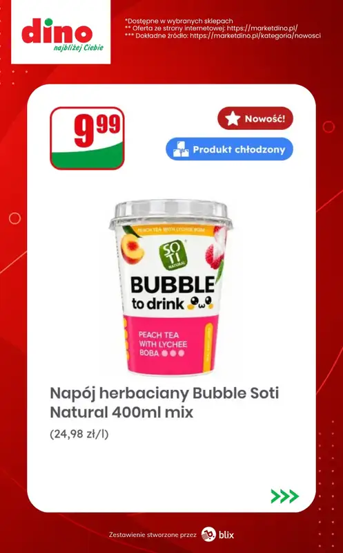 Dino - gazetka promocyjna Nowości w Dino! od środy 30.09  - strona 4
