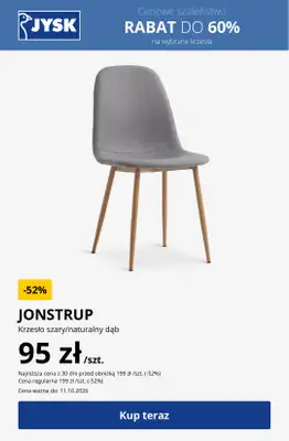 Jysk - gazetka promocyjna JYSK: Rabat do 60% na wybrane kategorie! od środy 30.09 do niedzieli 18.10 - strona 7