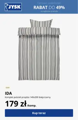 Jysk - gazetka promocyjna JYSK: Rabat do 60% na wybrane kategorie! od środy 30.09 do niedzieli 18.10 - strona 19
