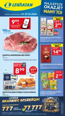 LEWIATAN - gazetka promocyjna Mamy TO w Lewiatanie – woj. lubelskie od czwartku 01.10 do środy 07.10