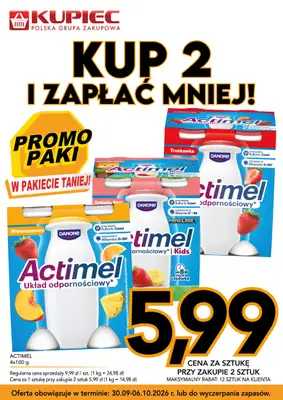 Kupiec - gazetka promocyjna Promopaki od środy 30.09 do wtorku 06.10 - strona 5