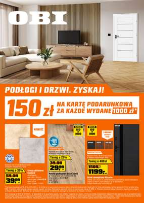 OBI - gazetka promocyjna Gazetka od środy 30.09 do wtorku 20.10