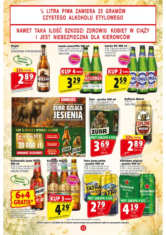 Prim Market - gazetka promocyjna Gazetka od czwartku 01.10 do środy 07.10 - strona 12