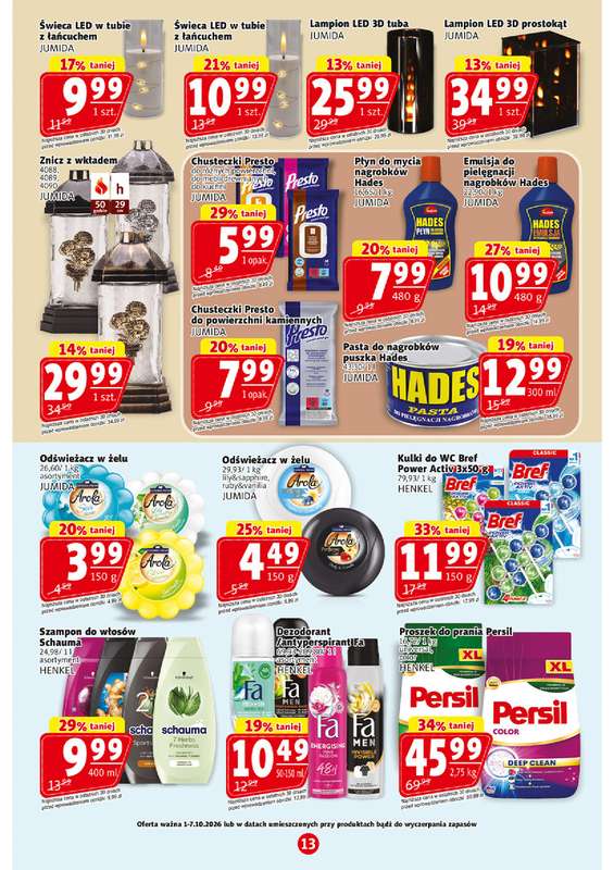 Prim Market - gazetka promocyjna Gazetka od czwartku 01.10 do środy 07.10 - strona 13