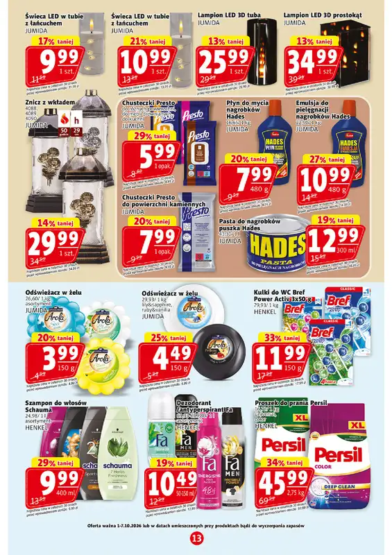 Prim Market - gazetka promocyjna Gazetka od czwartku 01.10 do środy 07.10 - strona 13