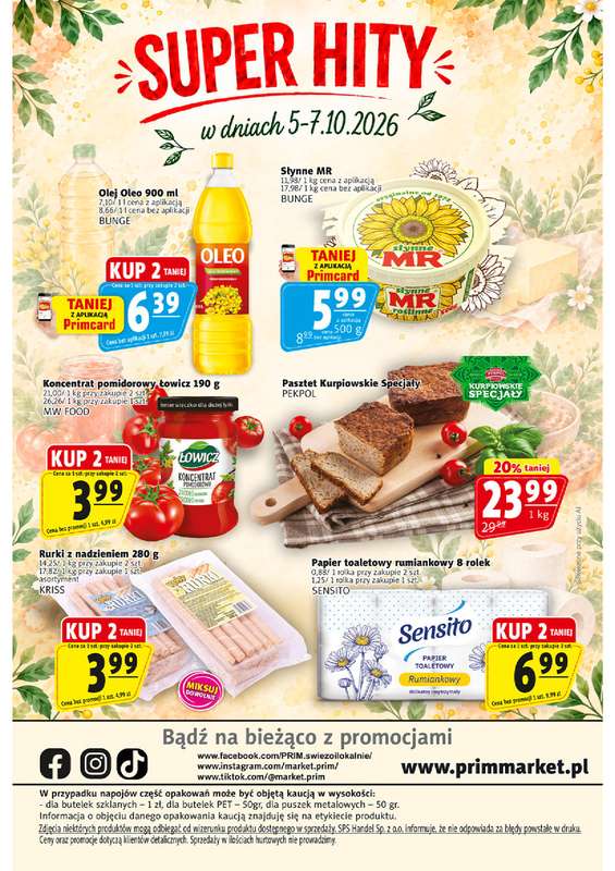 Prim Market - gazetka promocyjna Gazetka od czwartku 01.10 do środy 07.10 - strona 16
