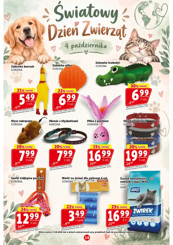 Prim Market - gazetka promocyjna Gazetka od czwartku 01.10 do środy 07.10 - strona 14