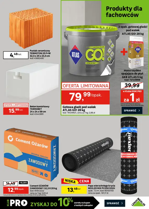Leroy Merlin - gazetka promocyjna Gazetka od środy 30.09 do wtorku 20.10 - strona 41