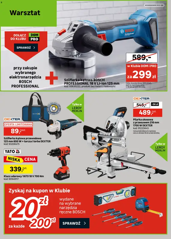 Leroy Merlin - gazetka promocyjna Gazetka od środy 30.09 do wtorku 20.10 - strona 36