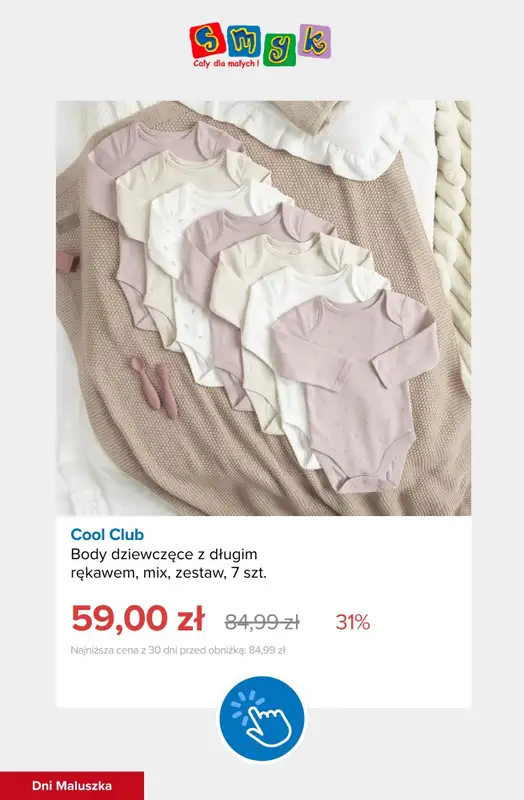Smyk - gazetka promocyjna Do -40% DNI MALUSZKA od środy 30.09  - strona 4