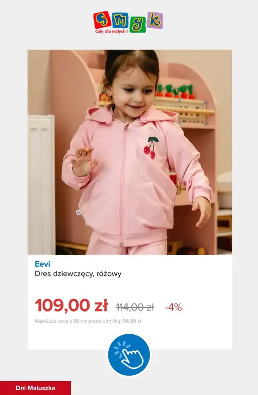 Smyk - gazetka promocyjna Do -40% DNI MALUSZKA od środy 30.09  - strona 8