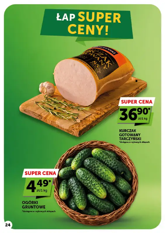 Groszek - gazetka promocyjna Gazetka Supermarket od czwartku 01.10 do środy 07.10 - strona 24