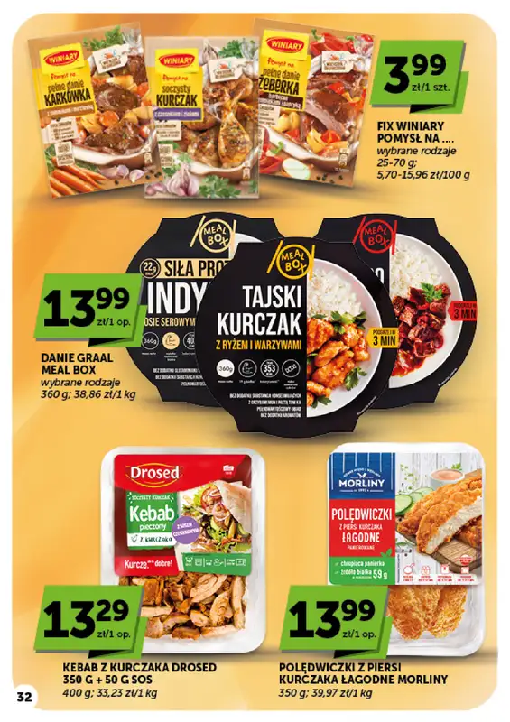 Groszek - gazetka promocyjna Gazetka Supermarket od czwartku 01.10 do środy 07.10 - strona 32