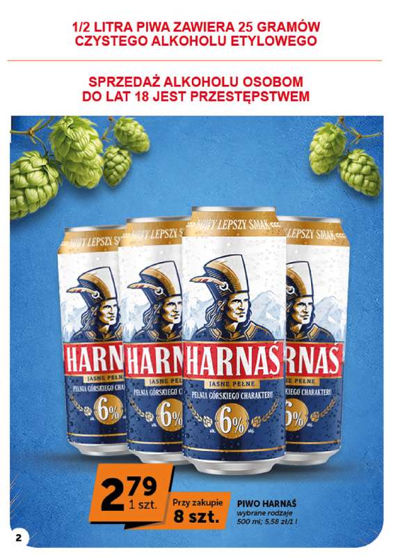 Groszek - gazetka promocyjna Gazetka Supermarket od czwartku 01.10 do środy 07.10 - strona 2