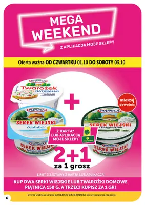 ABC - gazetka promocyjna Gazetka Supermarket od czwartku 01.10 do środy 07.10 - strona 6