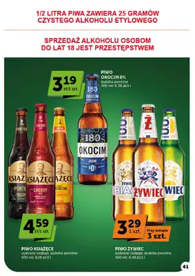 Euro Sklep - gazetka promocyjna Gazetka Supermarket od czwartku 01.10 do środy 07.10 - strona 41
