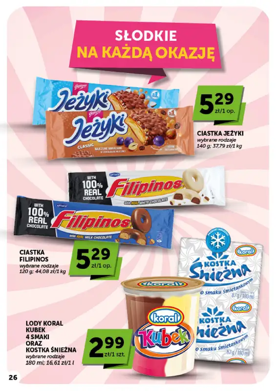 Groszek - gazetka promocyjna Gazetka Market od czwartku 01.10 do środy 07.10 - strona 26