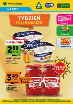 Groszek - gazetka promocyjna Gazetka Market od czwartku 01.10 do środy 07.10