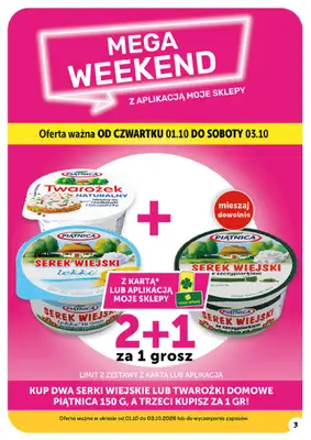 ABC - gazetka promocyjna Gazetka Market od czwartku 01.10 do środy 07.10 - strona 3