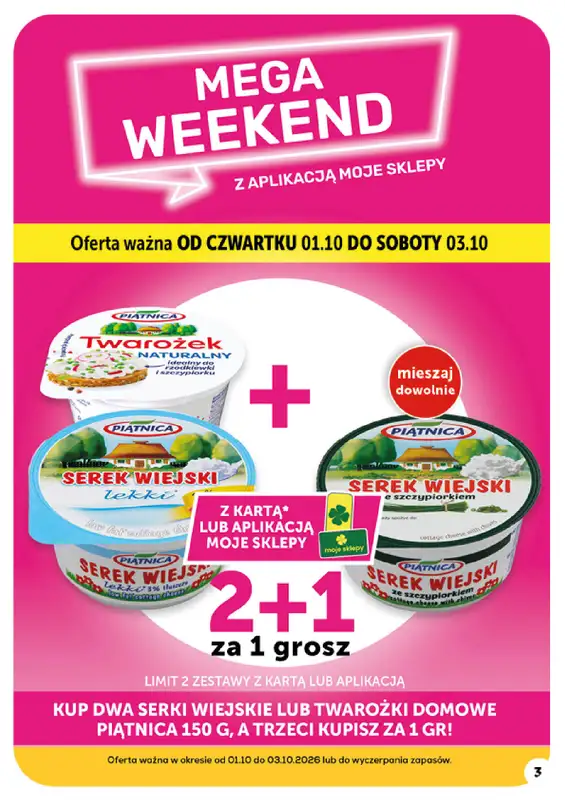 ABC - gazetka promocyjna Gazetka Market od czwartku 01.10 do środy 07.10 - strona 3