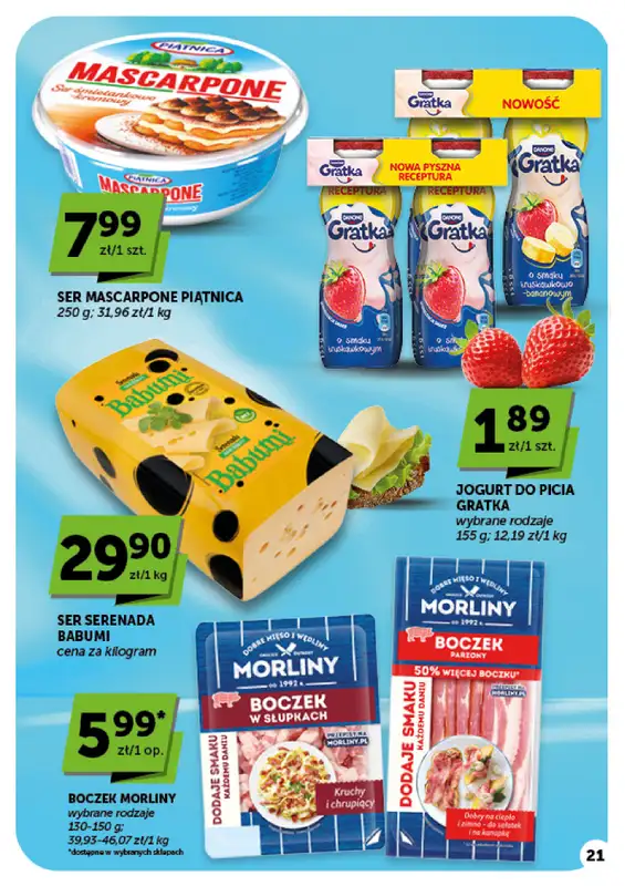 Euro Sklep - gazetka promocyjna Gazetka Market od czwartku 01.10 do środy 07.10 - strona 21
