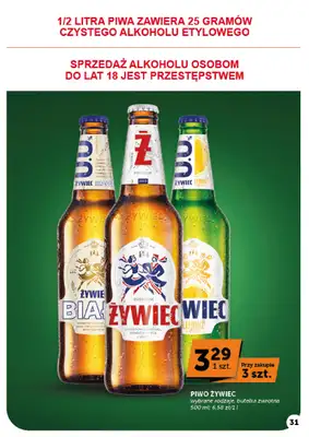 Euro Sklep - gazetka promocyjna Gazetka Market od czwartku 01.10 do środy 07.10 - strona 31
