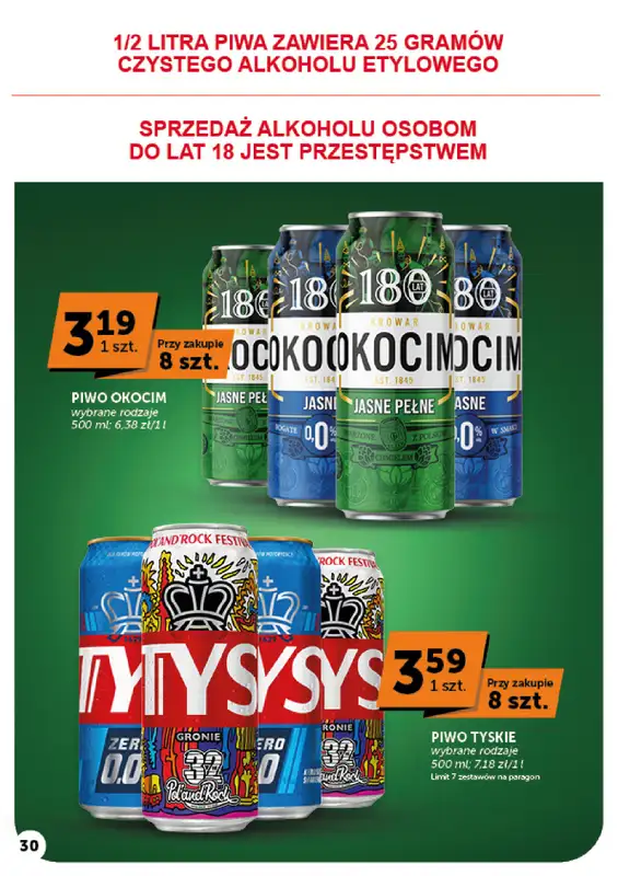 Euro Sklep - gazetka promocyjna Gazetka Market od czwartku 01.10 do środy 07.10 - strona 30