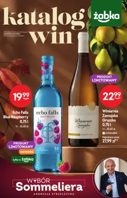 Żabka - gazetka promocyjna Katalog win od środy 30.09 do wtorku 13.10