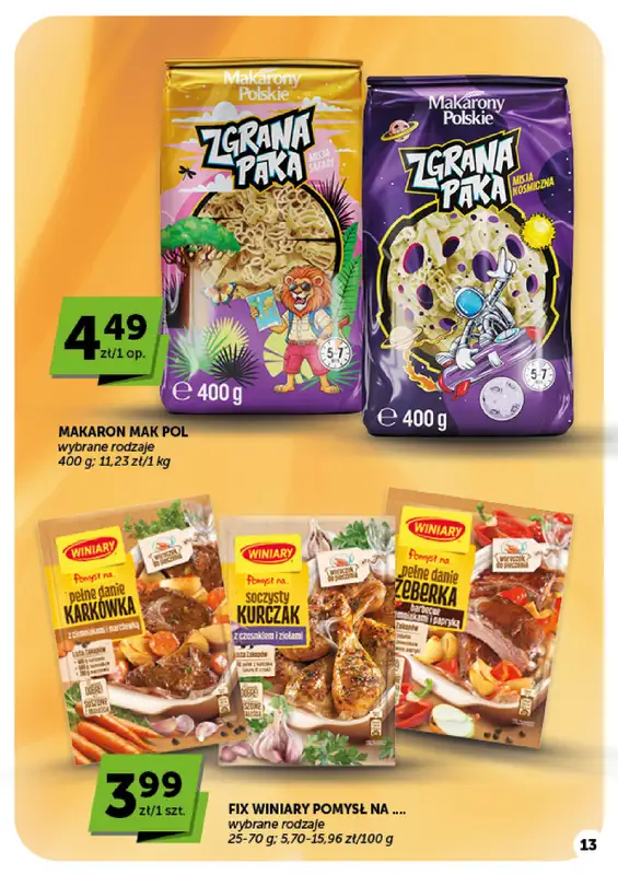 Groszek - gazetka promocyjna Gazetka Minimarket od czwartku 01.10 do środy 07.10 - strona 13