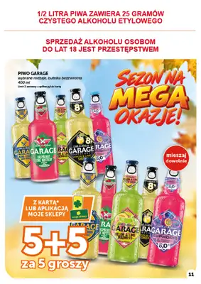 Groszek - gazetka promocyjna Gazetka Minimarket od czwartku 01.10 do środy 07.10 - strona 11