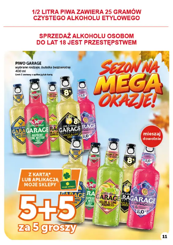 Euro Sklep - gazetka promocyjna Gazetka Minimarket od czwartku 01.10 do środy 07.10 - strona 11