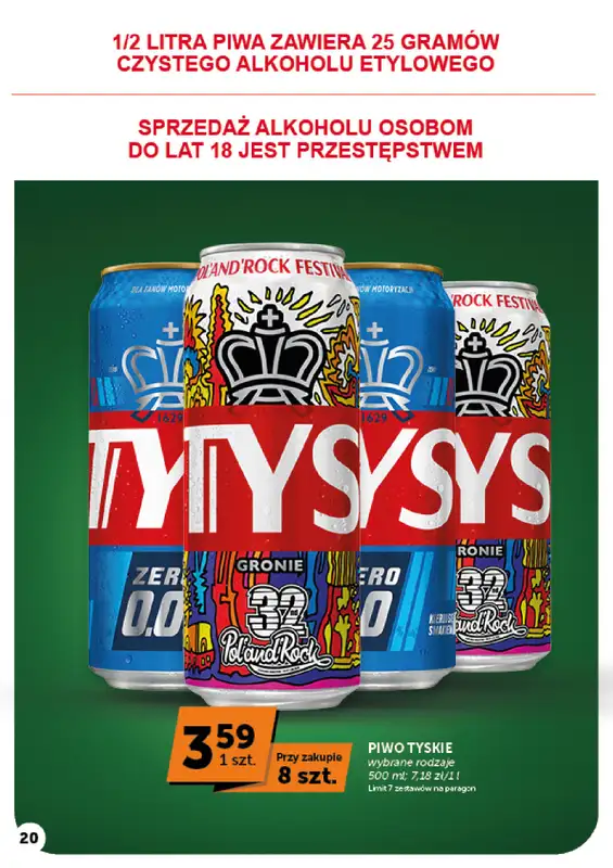 Euro Sklep - gazetka promocyjna Gazetka Minimarket od czwartku 01.10 do środy 07.10 - strona 20