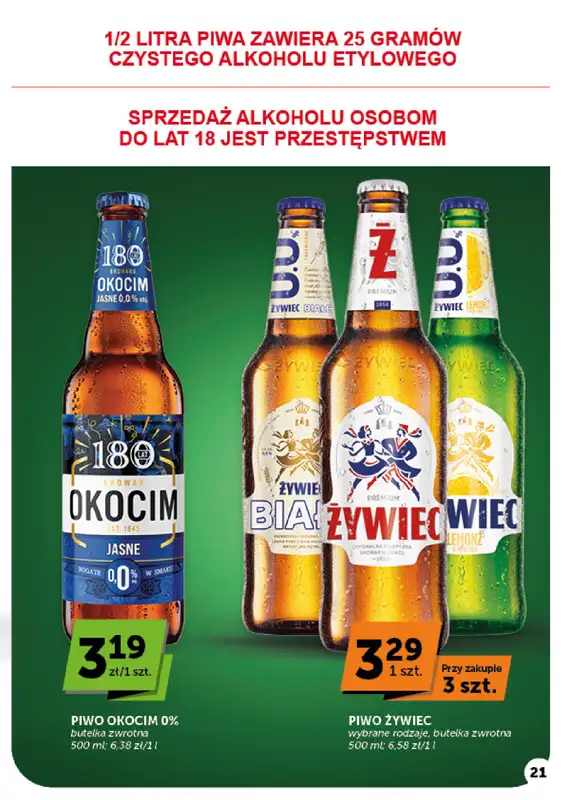 ABC - gazetka promocyjna Gazetka Minimarket od czwartku 01.10 do środy 07.10 - strona 21