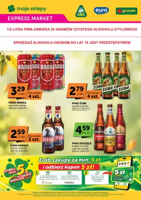 Euro Sklep - gazetka promocyjna Gazetka Expressmarket od czwartku 01.10 do środy 14.10