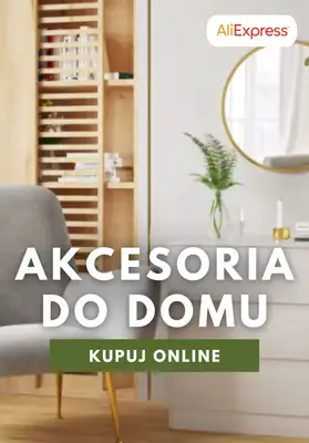 AliExpress - gazetka promocyjna Akcesoria do domu od środy 30.09 