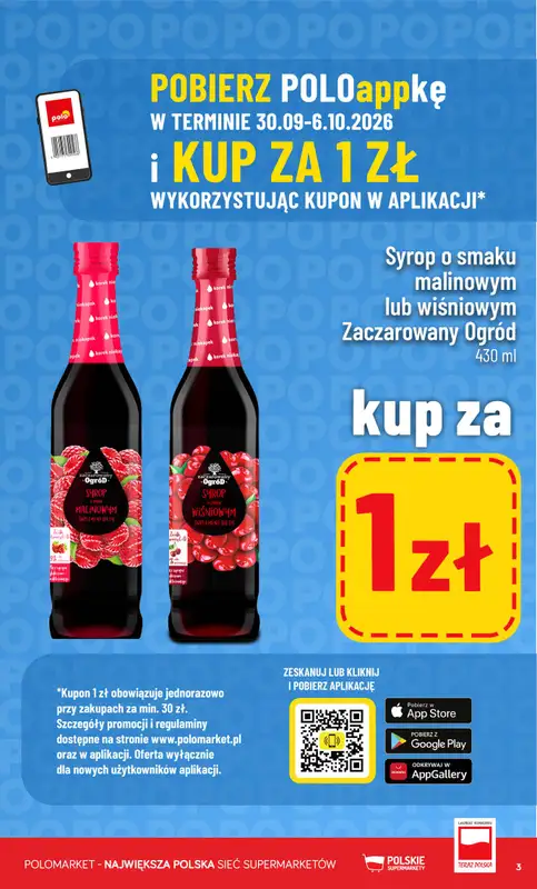 POLOmarket - gazetka promocyjna Kupuj taniej z aplikacją lub polokartą   - strona 3