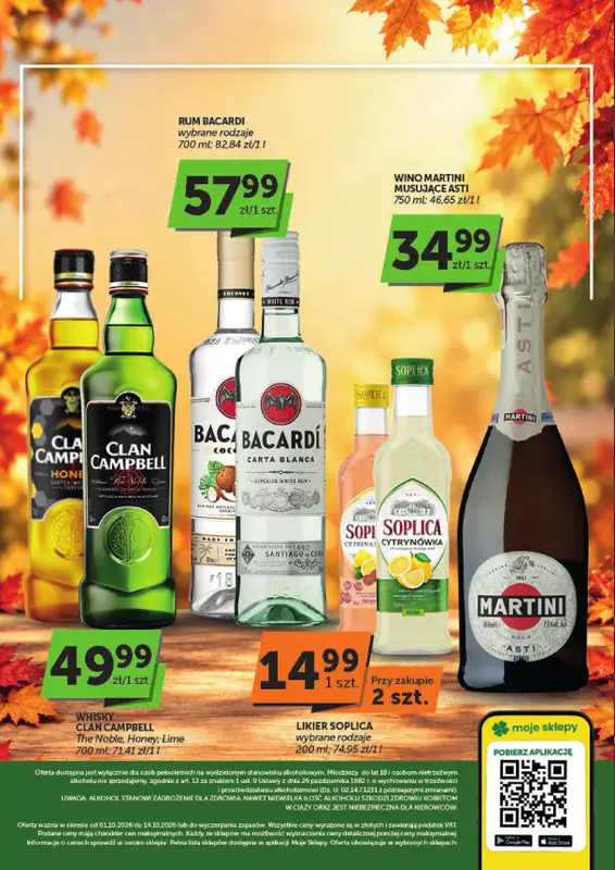 Groszek - gazetka promocyjna Gazetka alkoholowa od czwartku 01.10 do środy 14.10 - strona 2