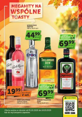 Euro Sklep - gazetka promocyjna Gazetka alkoholowa od czwartku 01.10 do środy 14.10