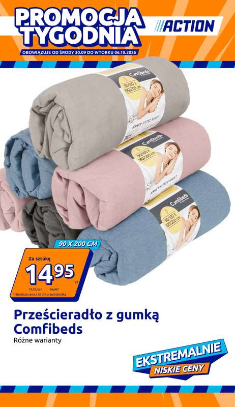 Action - gazetka promocyjna Gazetka od środy 30.09 do wtorku 06.10